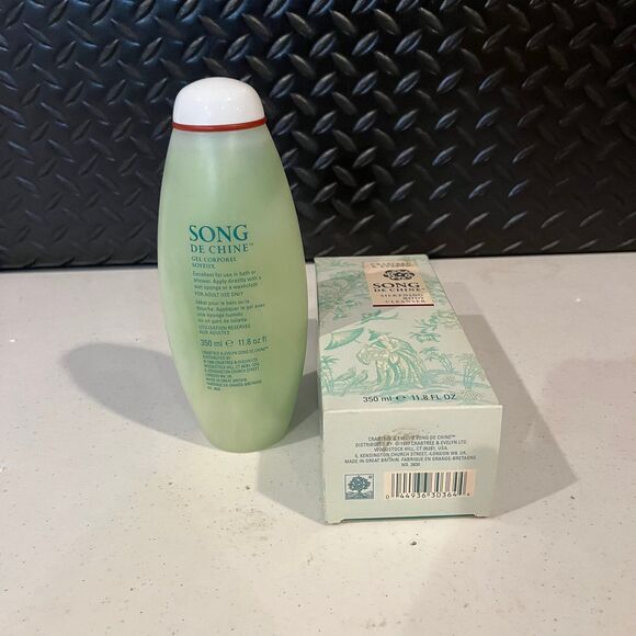 VINTAGE 1997 Crabtree & Evelyn Song De Chine Silkening Body Cleanser 350 ML 11.8 - Picture 3 of 5
